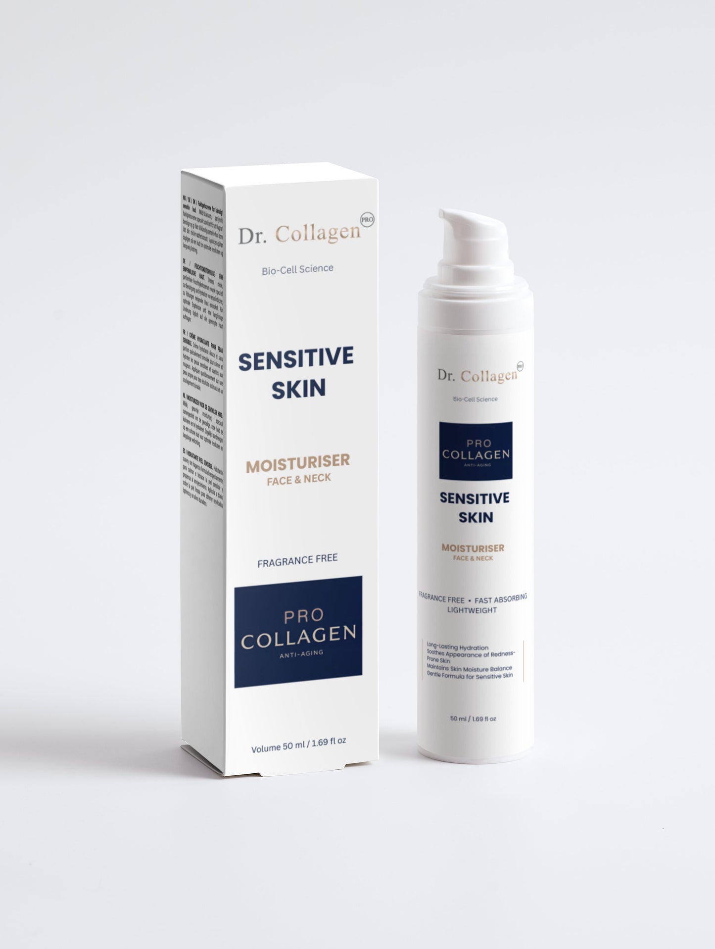 Sensitive Skin Moisturiser, Fragrance Free